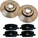 Kit Dianteiro Pastilha + Disco Freio Tracker 1.4 Turbo 2018 2019 2020 até 2024.