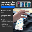 Suporte Celular Veicular 360° Para Celular Automotivo Carro Painel Mesa Retrovisor Painel Parede Volkswagen Gol, Up, Polo Toyota Corolla Dtimp